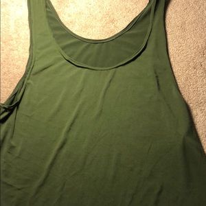 Never worn Green dance tank top